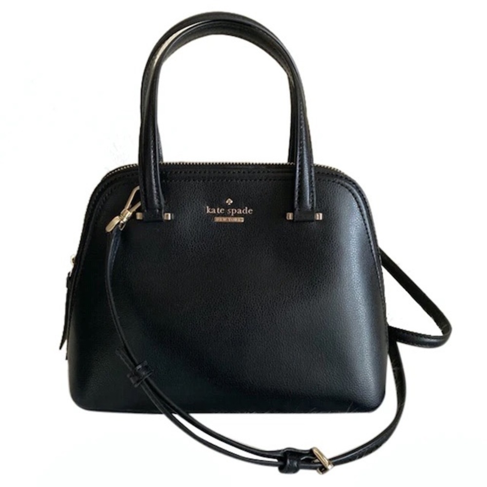Kate Spade Patterson Drive Dome Satchel Bag Small Black